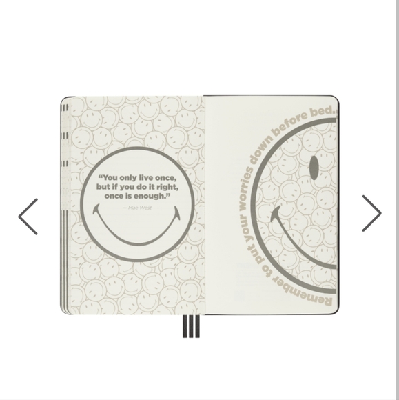 Moleskine Limited Edition Smiley Positivity in Motion-Undated Planner - Picture 9 of 13